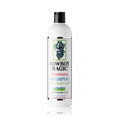 Cowboy Magic Rosewater Shampoo with Honey, Silk & Panthenol | Gentle Deep-Cleaning Formula