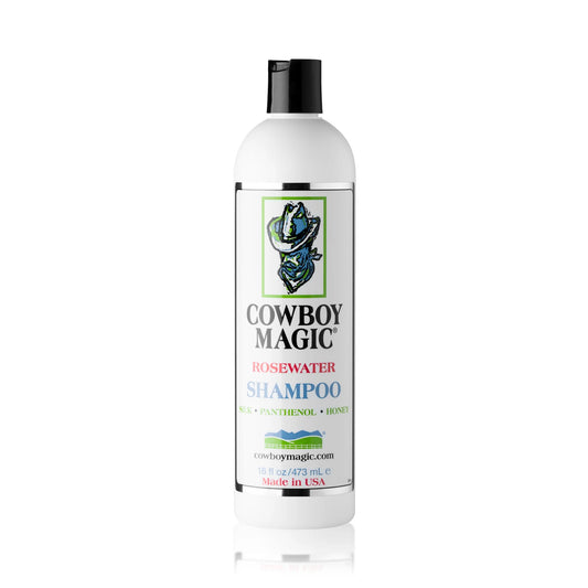 Cowboy Magic Rosewater Shampoo with Honey, Silk & Panthenol | Gentle Deep-Cleaning Formula