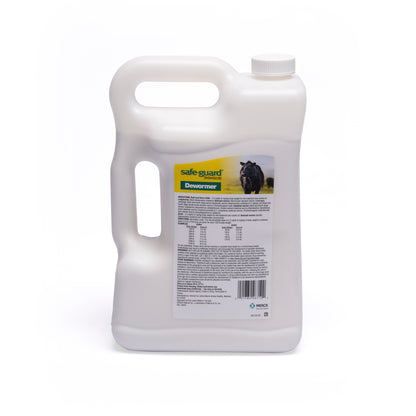 Merck SafeGuard Suspension 10% – Dewormer for Cattle & Goats | Fenbendazole Oral Drench