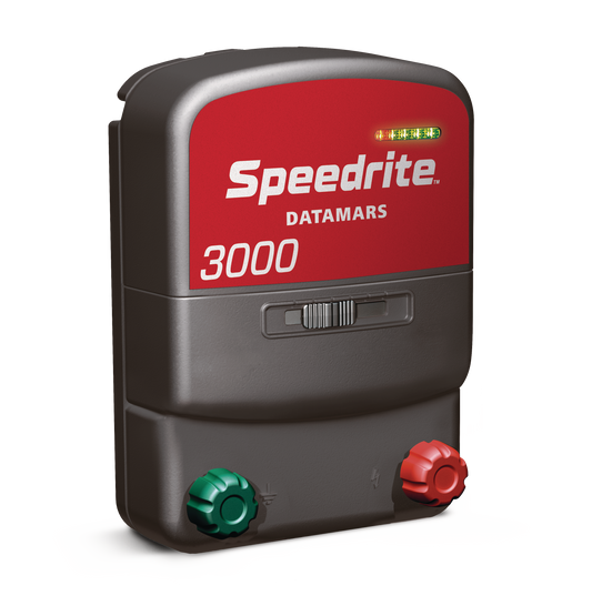 Speedrite 3000 Electric Fence Energizer - Weatherproof, Dual Power, 30 Mile