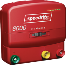 Speedrite 6000 Electric Fence Energizer - Weatherproof, Dual Power, 60 Mile