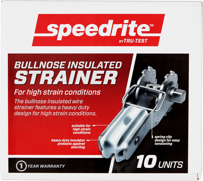 Speedrite Fence Wire Tensioner - Insulated Bullnose Strainer