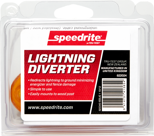 Speedrite Lightning Arrester - Protect Electric Fence Charger From Strikes