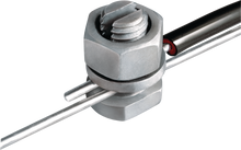 Speedrite Galvanized Electric Fence Joint Clamp - Split Bolt Style, 25/pk