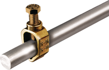 Speedrite Brass Ground Rod Clamp - Heavy-Duty, UL Approved