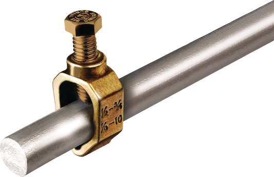 6 Ft Galvanized Ground Rod- Electric Fence Grounding Rod, Tapered