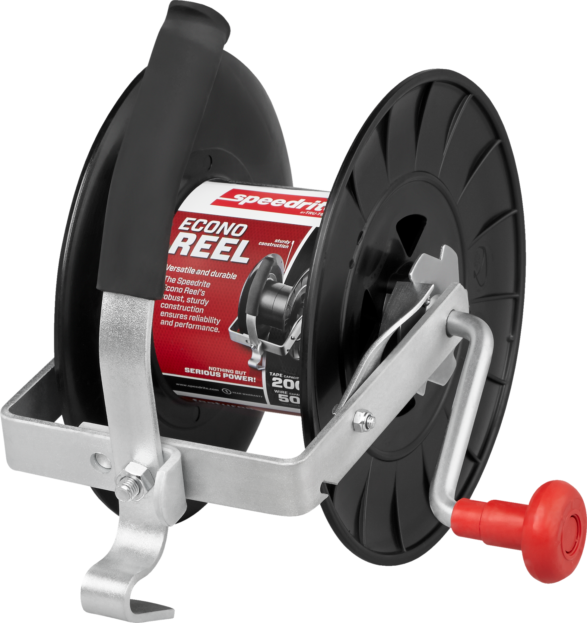 Speedrite Econo Electric Fence Reel - Holds Polywire & Polytape