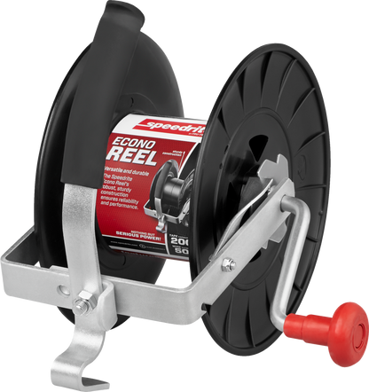 Speedrite Econo Electric Fence Reel - Holds Polywire & Polytape