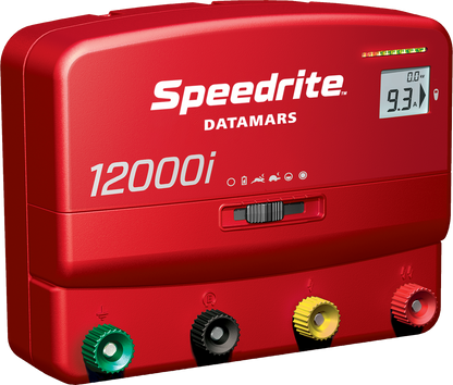Speedrite 12000i Electric Fence Energizer | 12 Joules, 90 Mile | Dual Power