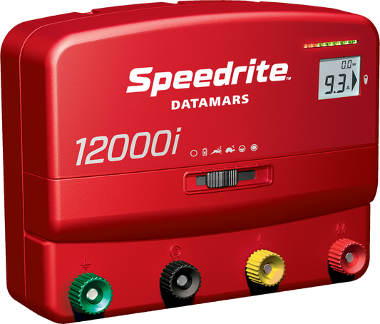 Speedrite 12000i Electric Fence Energizer | 12 Joules, 90 Mile | Dual Power