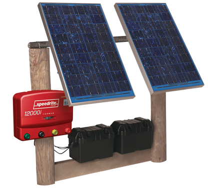 Speedrite 12000i Electric Fence Energizer | 12 Joules, 90 Mile | Dual Power