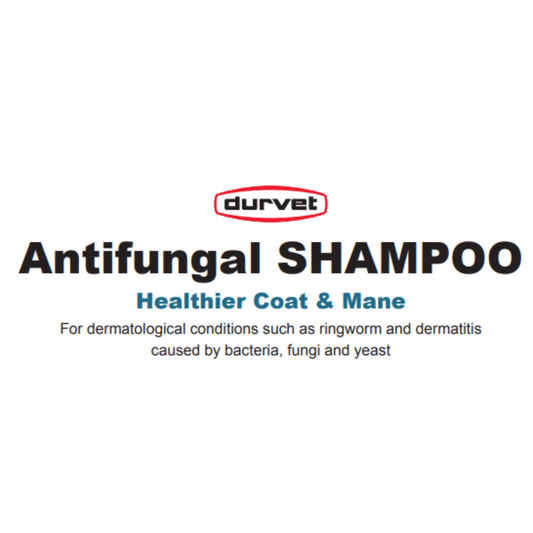Durvet Antifungal Shampoo for Horses | Healthier Coat & Mane, 32 fl oz