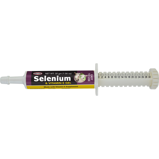 Selenium & Vitamin E Gel for Sheep & Goats | Immune & Muscle Support | 30 gram