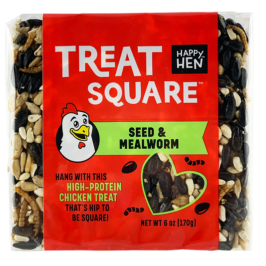 Happy Hen Treat Square | High-Protein Chicken Treat