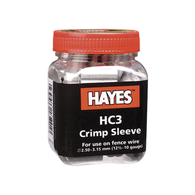 Hayes HC3 Crimp Sleeves – Premium Wire Joiners (12.5–10 ga)