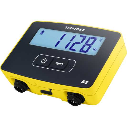 Tru-Test S3 Cattle Scale Indicator | Waterproof Bluetooth Livestock Weigh Scale