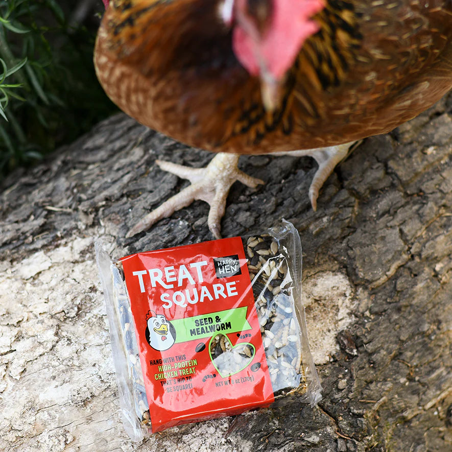 Happy Hen Treat Square | High-Protein Chicken Treat