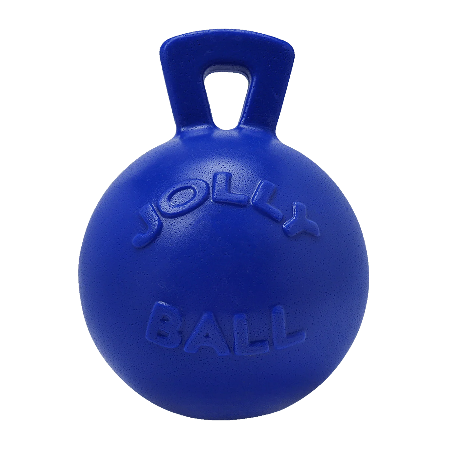Jolly Pets Tug-N-Toss Ball Horse & Dog Toy | Durable, Floating, Scented | Easy Grip Handle