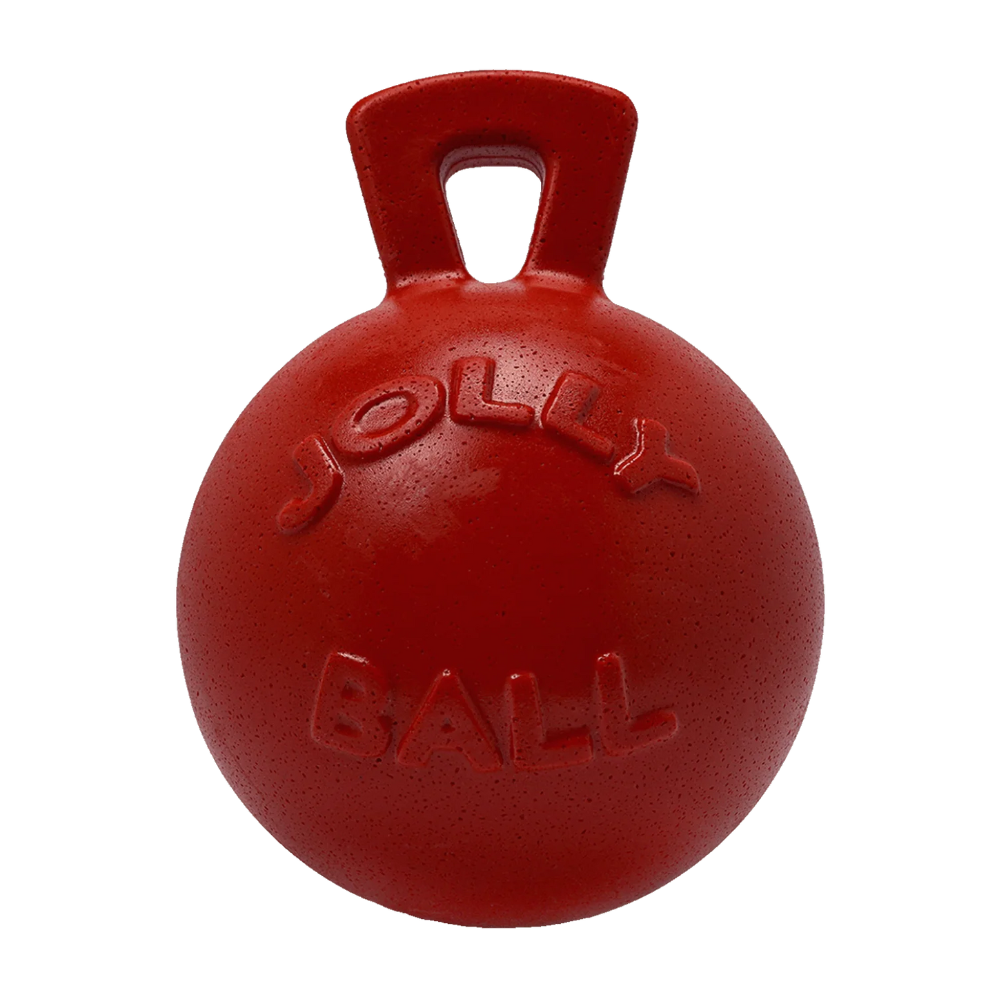 Jolly Pets Tug-N-Toss Ball Horse & Dog Toy | Durable, Floating, Scented | Easy Grip Handle