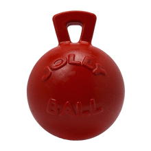 Jolly Pets Tug-N-Toss Ball Horse & Dog Toy | Durable, Floating, Scented | Easy Grip Handle