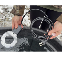 Ice Chaser C-500 Cast Aluminum Utility De-Icer 500W | Safe for Plastic Containers