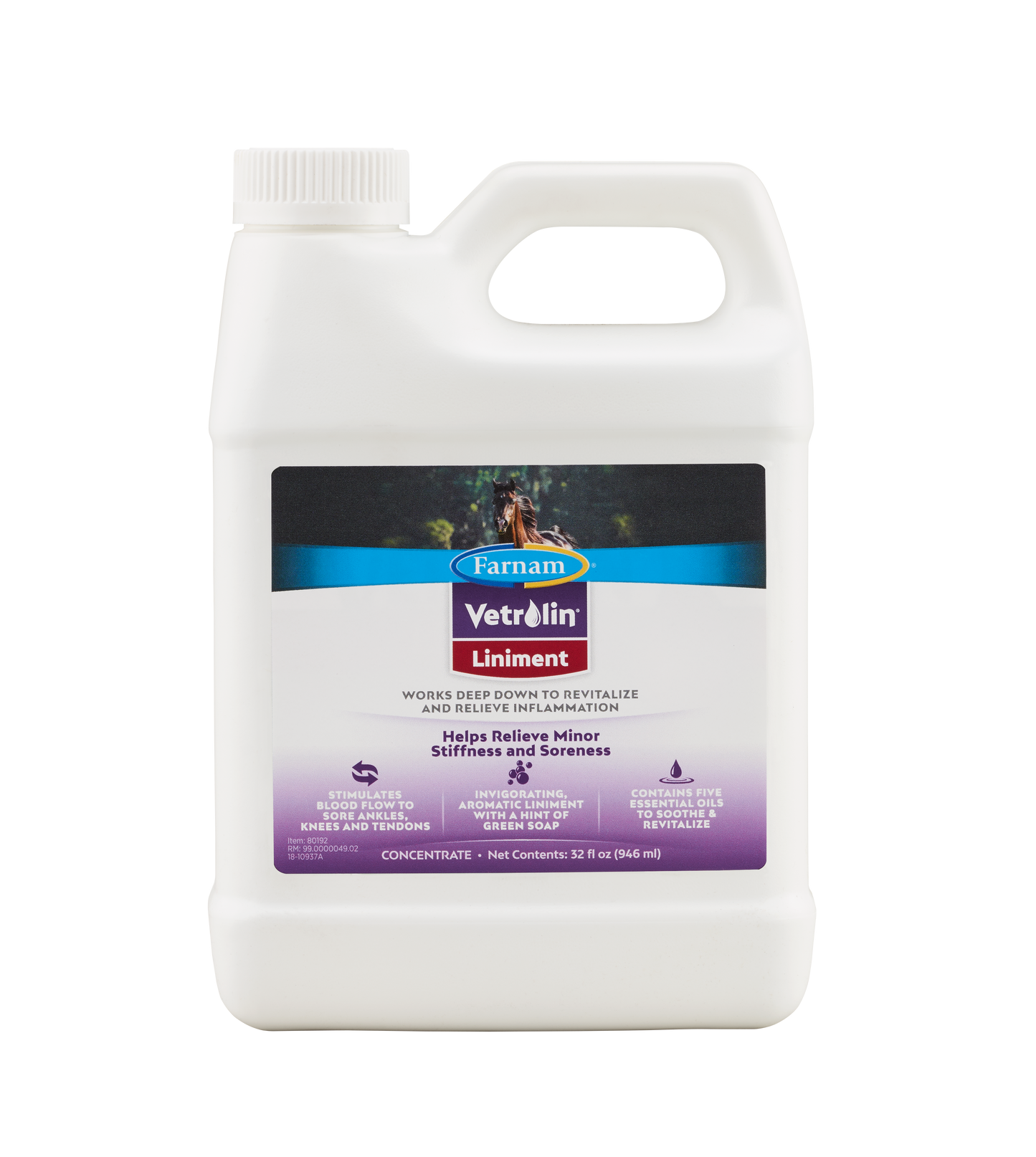 Farnam Vetrolin Liniment for Horses | Soothe Sore Legs & Joints