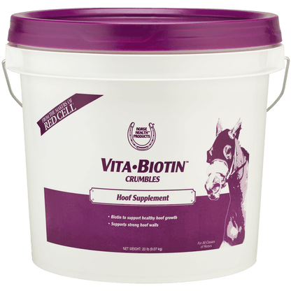 Biotin Crumbles Horse Hoof Supplement | Strong Hoof Growth