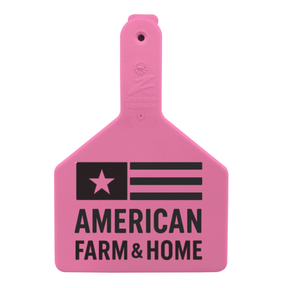 Z Tags One-Piece No-Snag Cow ID Ear Tag | Custom Print