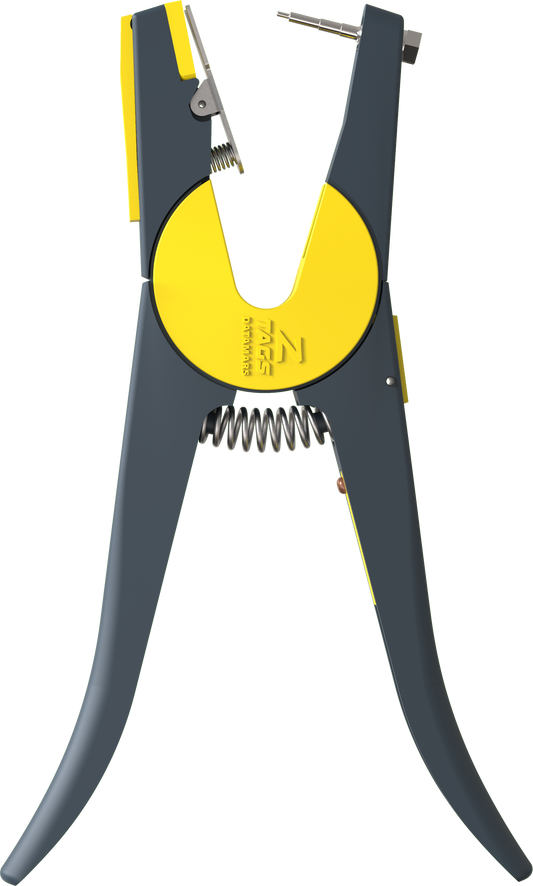 Universal Z-Tags Two-Piece Ear Tagger – Durable, Powder-Coated Alloy