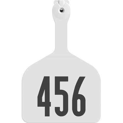 Z-Tags Feedlot  | Short-Term One-Piece No-Snag Cattle Ear Tags