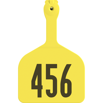 Z-Tags Feedlot  | Short-Term One-Piece No-Snag Cattle Ear Tags