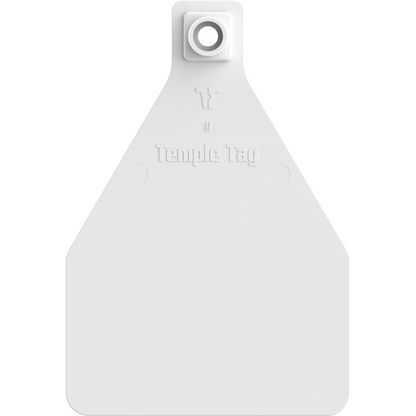 Temple (Z Tags) Herdsman Two-Piece Cow ID Ear Tag | Colors, Numbers & Custom Print