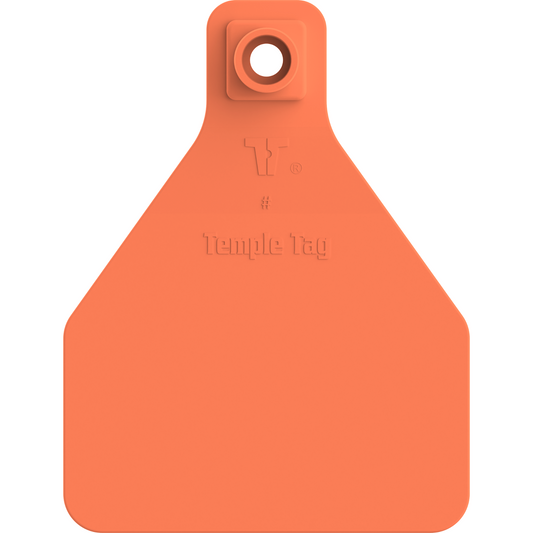 Temple (Z Tags) Herdsman Two-Piece Calf ID Ear Tag | Colors, Numbers & Custom Print