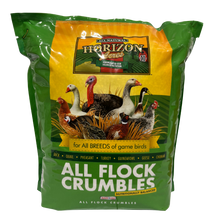 All Flock Crumbles | Horizon Acres | 20% Protein Poultry & Game Bird Feed