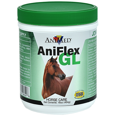 AniMed AniFlex GL | Joint Supplement Powder for Horses | 16 oz