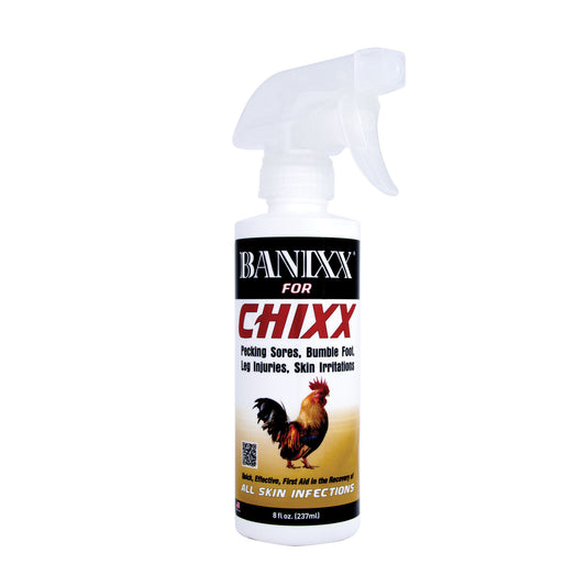 Banixx for CHIXX Poultry & Bird Spray | Antibacterial & Antifungal | 8 oz.