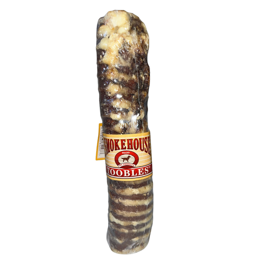 Smokehouse Toobles Dog Chew | Natural Beef Trachea Treat (8–9")