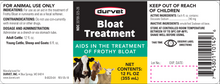 Durvet Bloat Treatment | Frothy Bloat Relief for Cattle, Sheep & Goats | 12 oz.