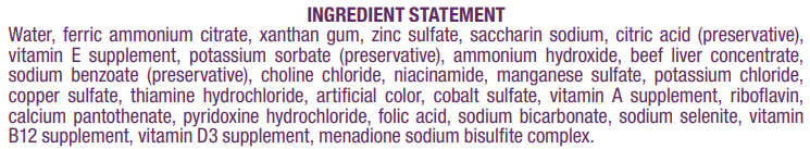 Horse Health Canine Red Cell Liquid Vitamin, Iron & Mineral Supplement for Dogs, 32 oz.