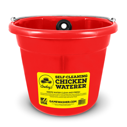 Cowboy’s Self-Cleaning Chicken Waterer | 5 Gallon Automatic Waterer