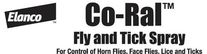 Elanco Co-Ral Fly & Tick Spray for Cattle, Horses & Swine – 1/2 Gallon