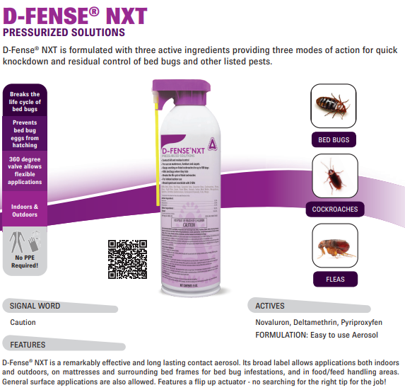 Martin’s D-Fense NXT Indoor Bed Bug & Insect Aerosol Spray 15 oz