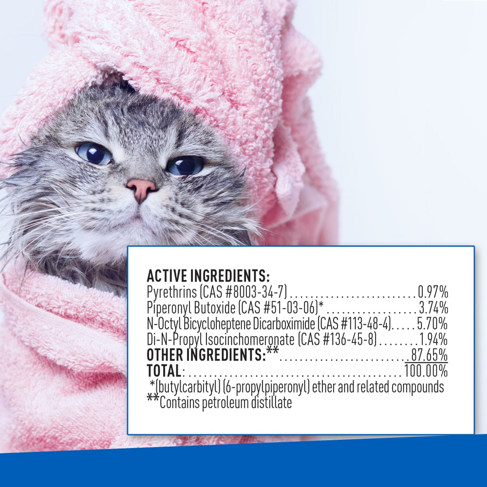 Adams Plus Flea & Tick Pyrethrin Dip for Dogs & Cats | Kills Fleas, Ticks & Lice | 4 oz