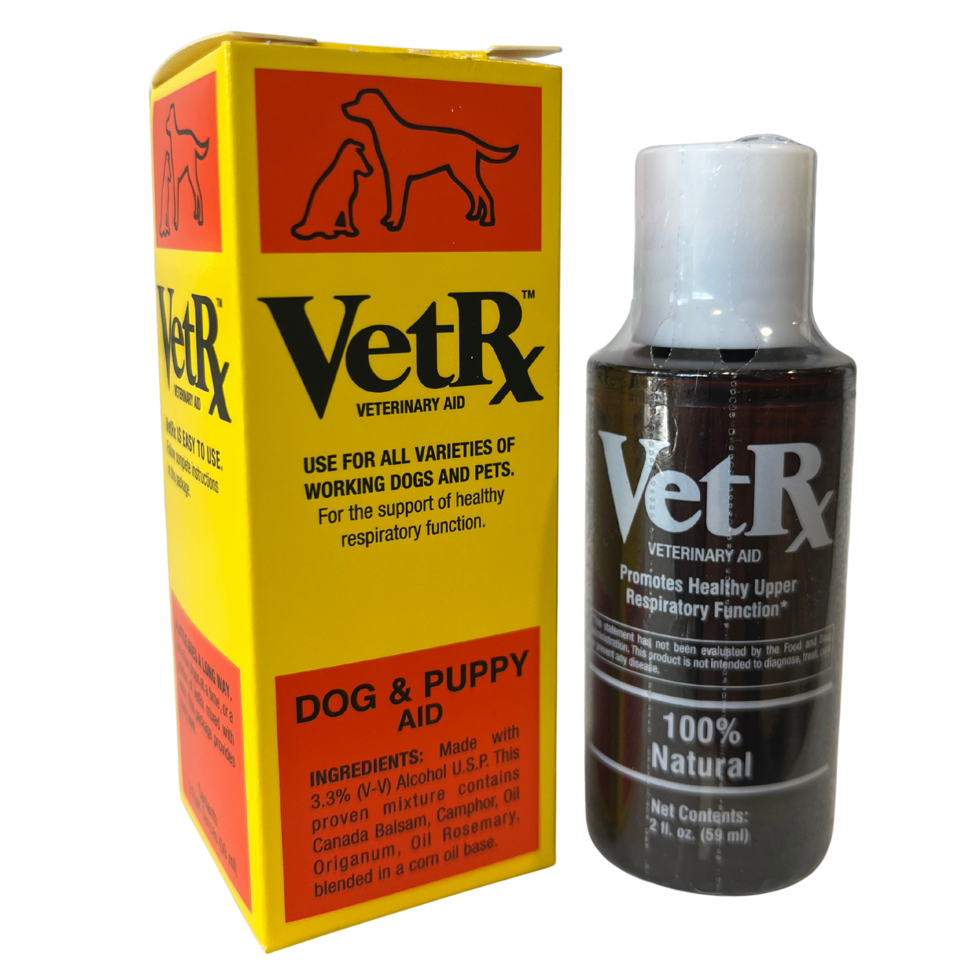 VetRx Dog & Puppy All-Natural Respiratory Support | 2 oz