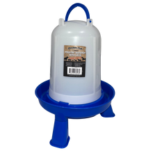 Double-Tuf Poultry Waterer with Legs | Clean Raised Chicken Waterer
