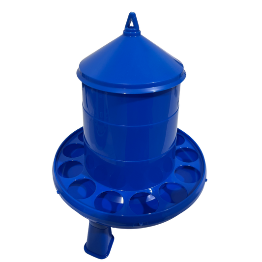 Double-Tuf Poultry Feeder With Legs | Adjustable Plastic Chicken Feeder