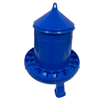 Double-Tuf Poultry Feeder With Legs | Adjustable Plastic Chicken Feeder