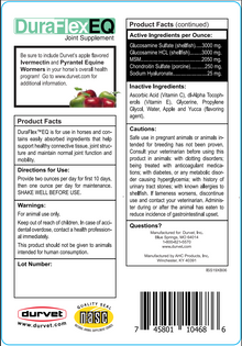 Durvet DuraFlex EQ | Horse Joint Supplement Liquid | 32 oz.
