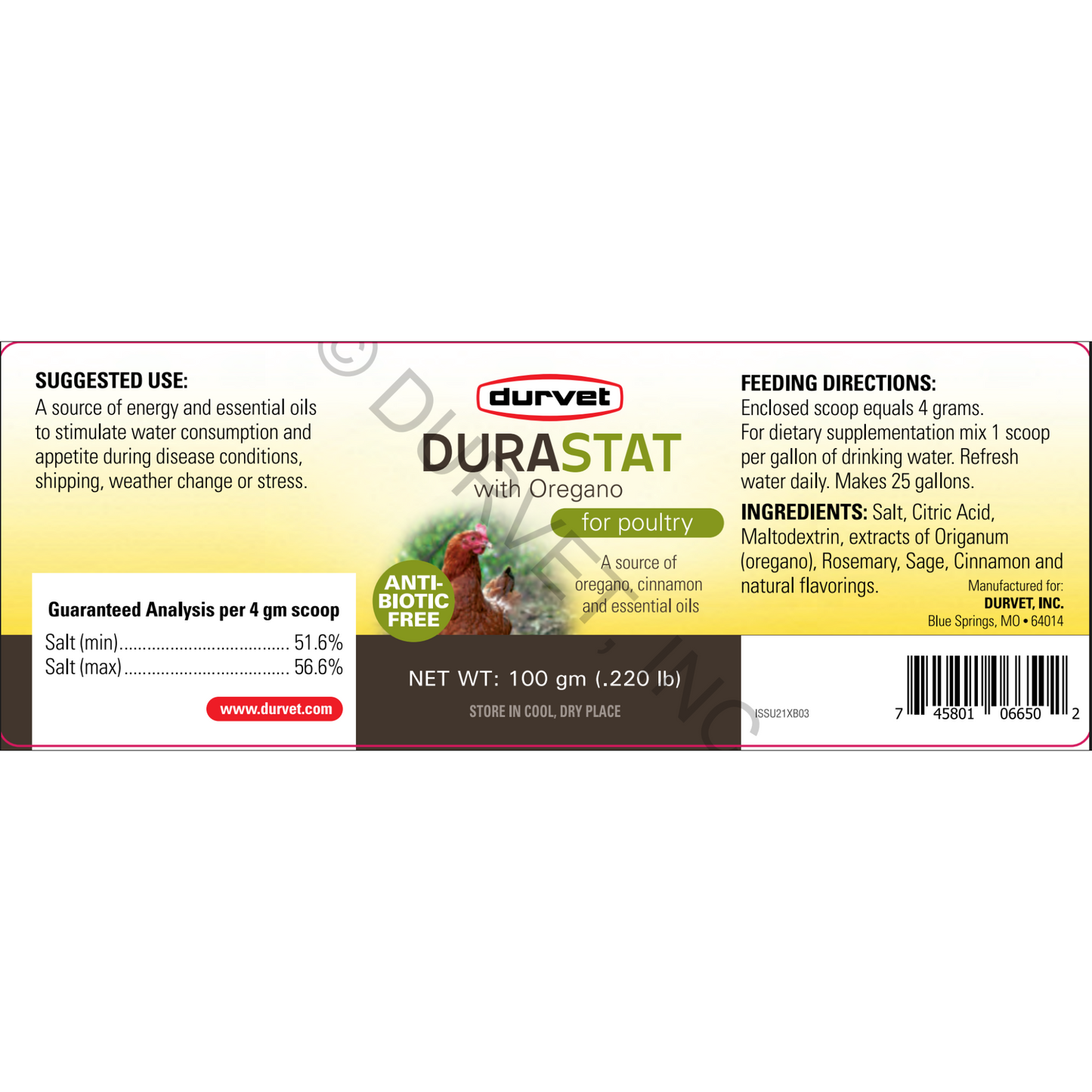 Stop Chicken Pecking Recovery Kit with Spray, Wound Care & Probiotics