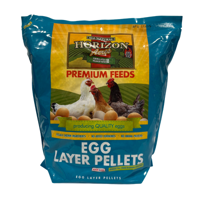 Horizon Acres Egg Layer Pellets | 16% Protein Chicken Layer Feed